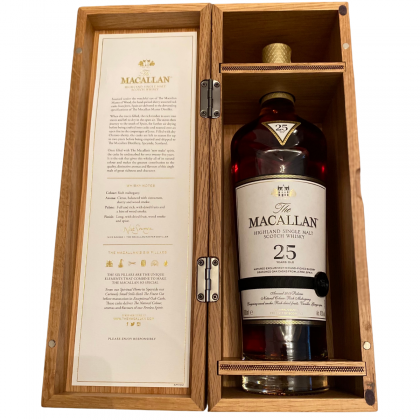 The Macallan 25 Years Old, Sherry Oak, 2019 Release